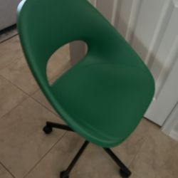 Green Elberget IKEA desk/office chair
