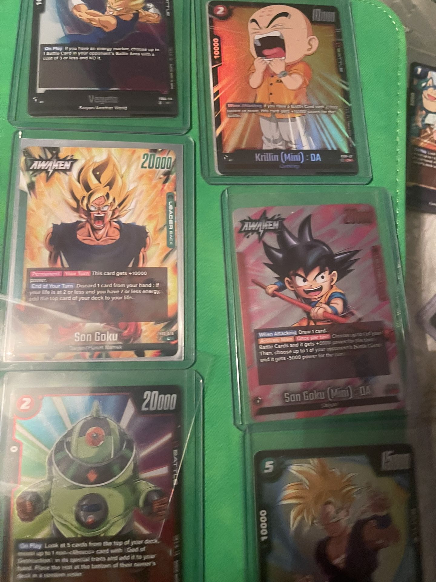Dragonball Z Cards
