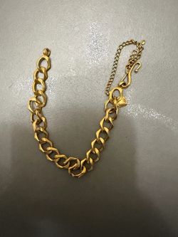 18k gold bracelet 23.7 grams