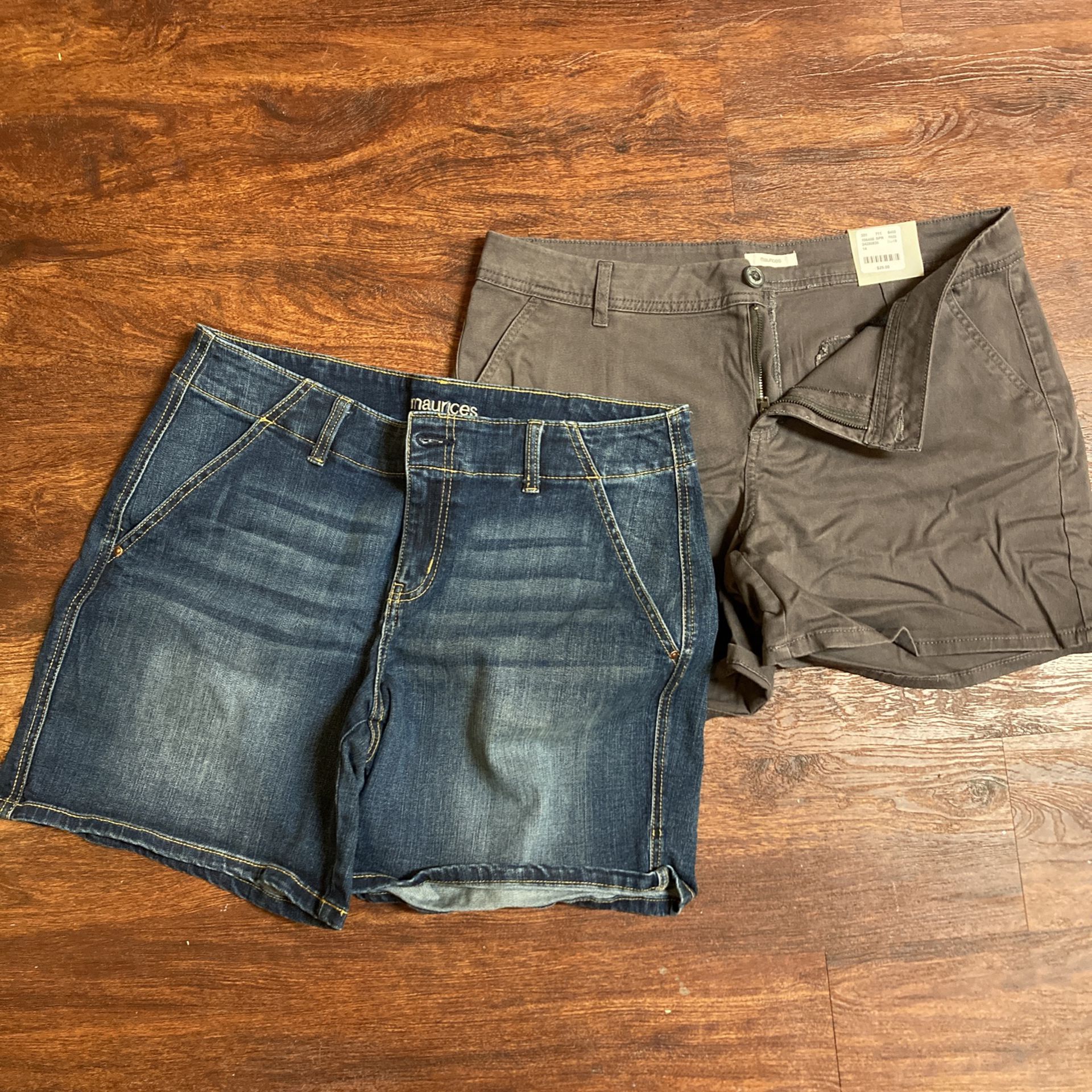 Shorts (Maurice’s, New, size 14)