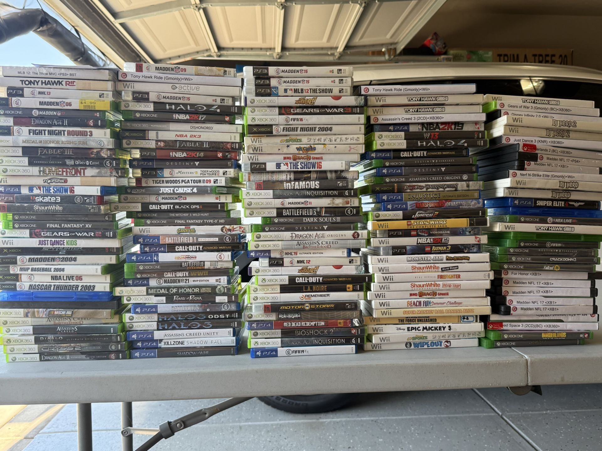 Video Games Xbox,xbox360,ps3,ps4 & Wii