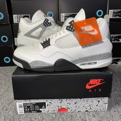 Jordan 4 White Cement Size 14