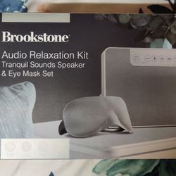 Brand New Brookstone Audio Relaxation Kit