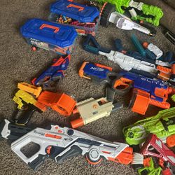 Lots Of Nerf guns All Work 