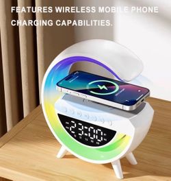 LED Wireless Charging Speaker