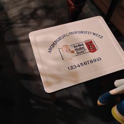 Vintage Porcelain Childs Table