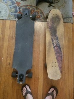 2 longboards
