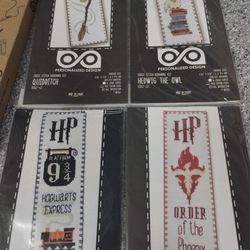 Cross Stitch Bookmark Kit Harry Potter 