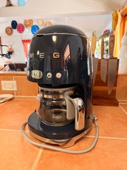 Smeg Drip Coffee Maker Blue
