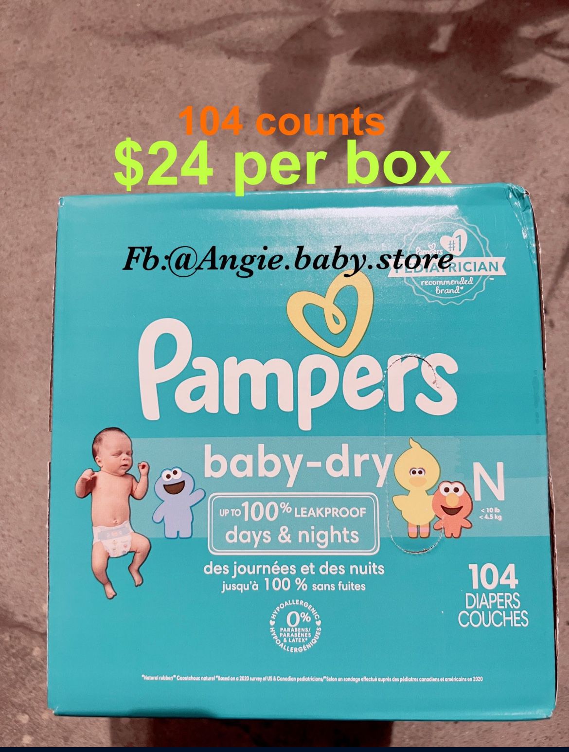 Pamper Baby Dry Newborn 
