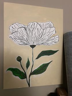 Big canvas paint