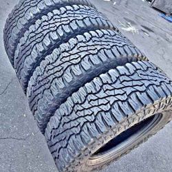 275 70 18 Set De Llantas Goodyear Con Excelente Calidad 