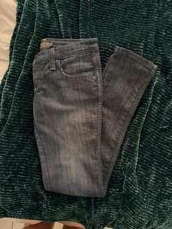 Frankie B. Dark Wash Low Rise Denim