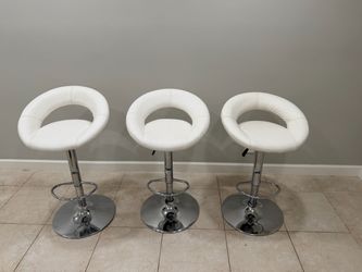 3 bar stools counter height stools adjustable height