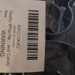 Cookie Candy  Cutters, 8 Pcs Metal Holiday Cookie Cutters Shapes 