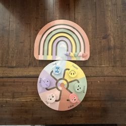 🎁 Adorable Rainbow & Feelings Board Set – Only $8! 