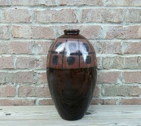Stoneware Bottle Vase