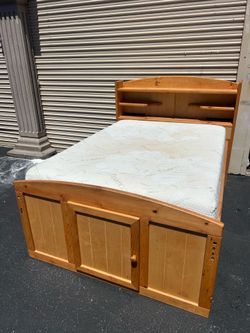 Full size captain bed
