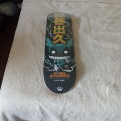 My Hero Academia "Deku" Skateboard Deck "SDCC 2022" Brand New 
