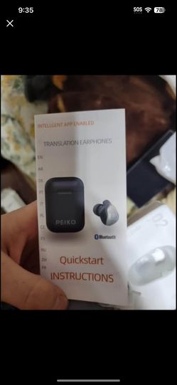 smart Bluetooth instance language translation earbuds