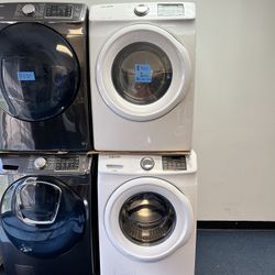 Samsung Electric Front Load Washer & Dryer Set