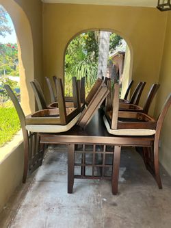 Table and chairs