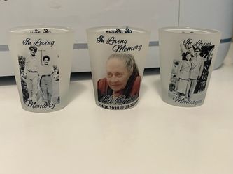 Personalized shot glasses