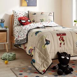 Disney marvel comforter and pillowcase by pillowfort new twin Size