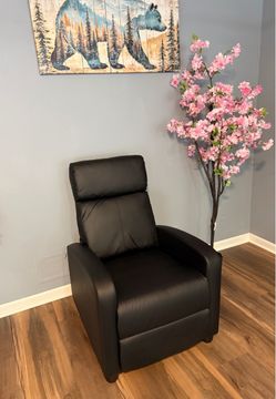 Black Recliner Chair
