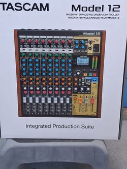 Tascam model 12 recorder mixer New