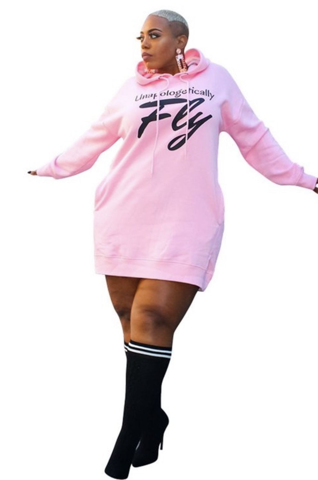 Fly Pink Hoodie 