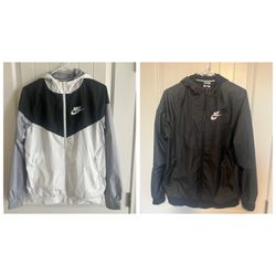 2 Youth Nike Windbreaker Jackets - XL
