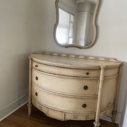 Antique dresser and mirror. Needs restoration. 800.00