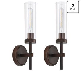 Vanity bathroom lights (gold)