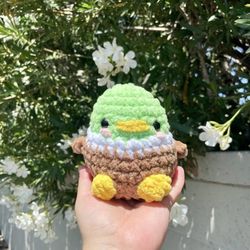 Crochet Handmade Mallard Duckie