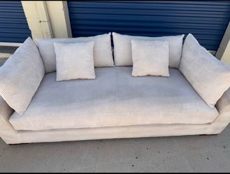 CREAM BEIGE LARGE SOFA⚡️