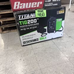 TITANIUM TIG 200™ Professional AC/DC TIG Welder with 120/240V Input