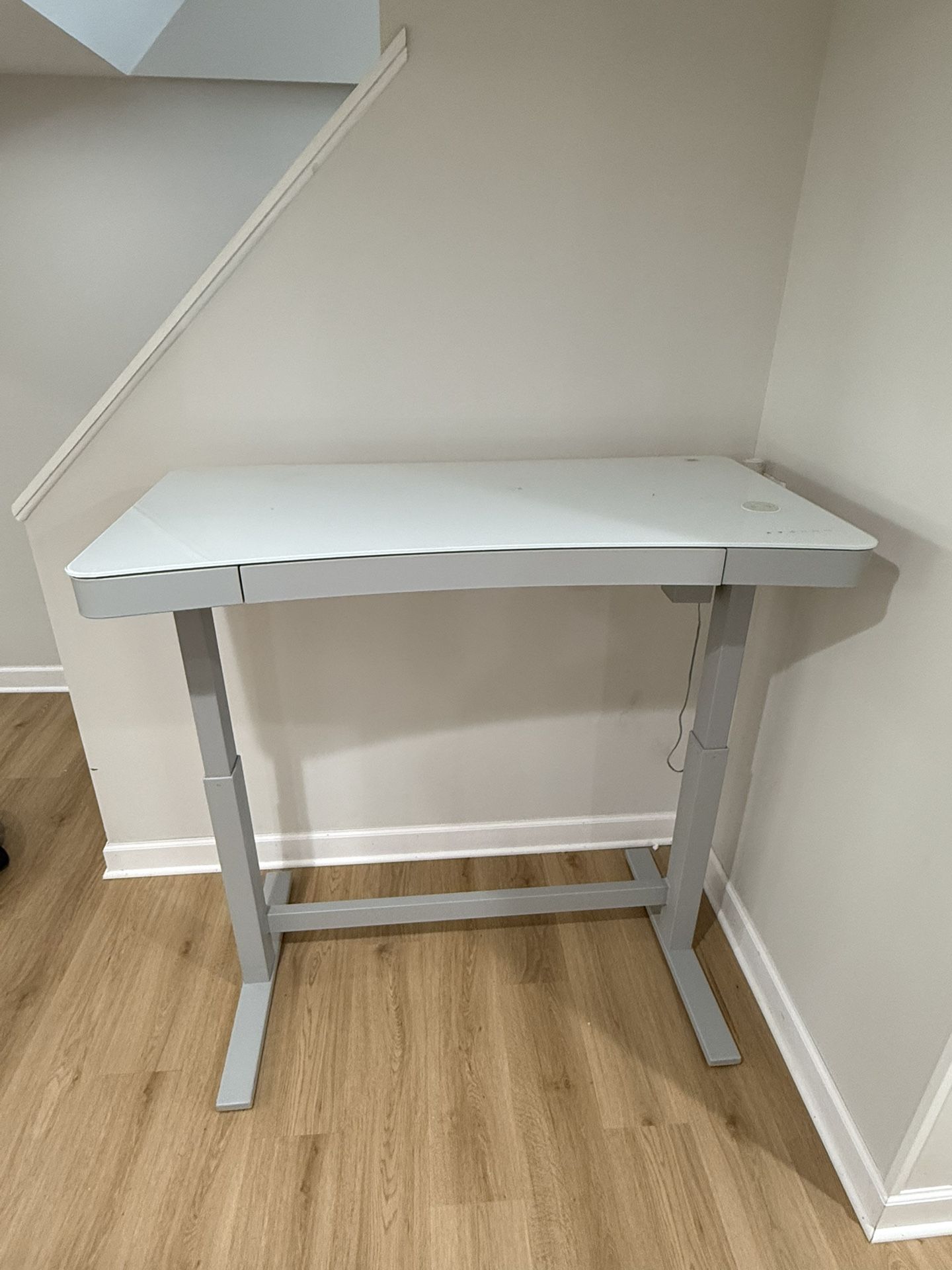 Electric Standing Desk – 48” Glass Top