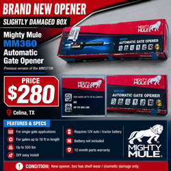 MM360 AUTOMATIC GATE OPENER 550lbs