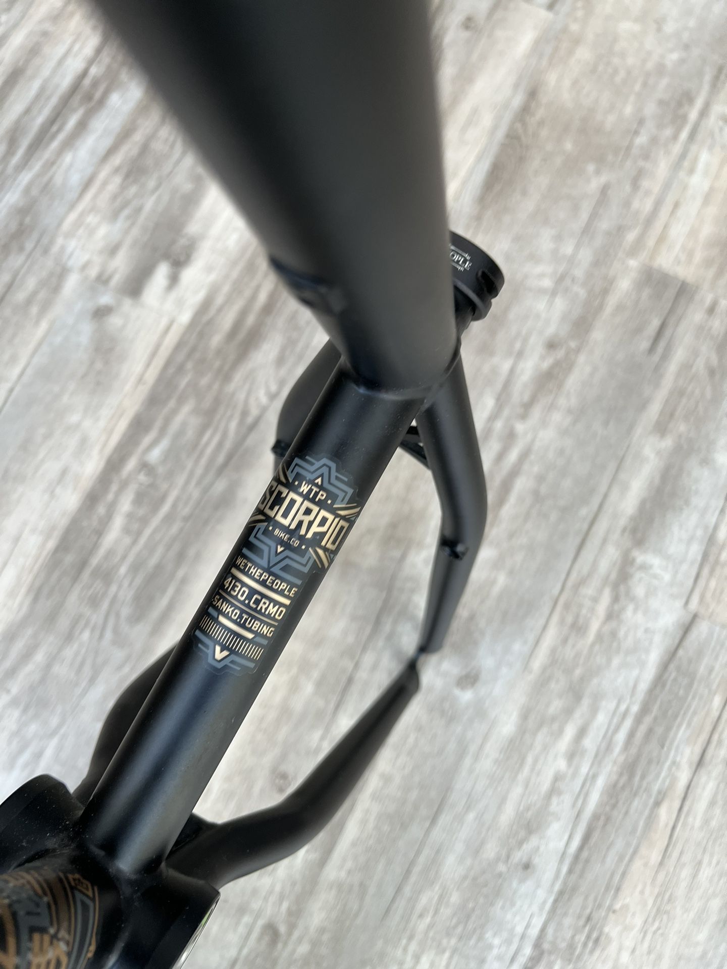 Wethepeople 20 BMX Scorpio Frame Helium Forks Bars Street Dirt
