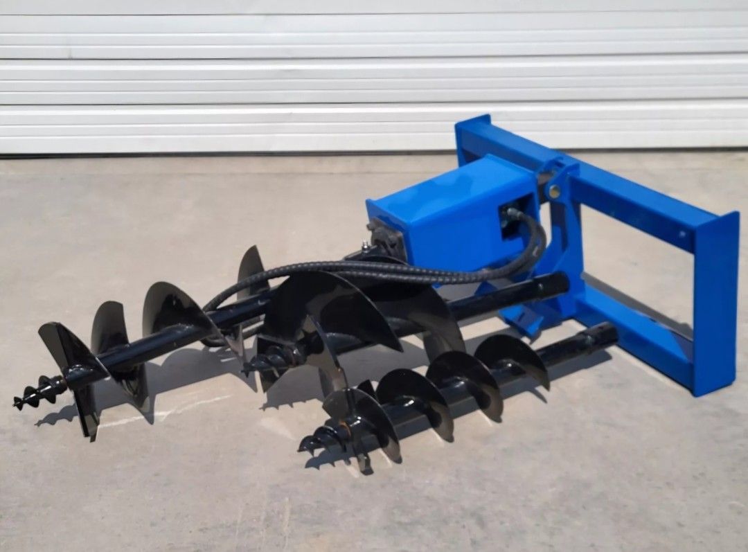 Brand New SkidSteer Auger w/ Different Size Bits