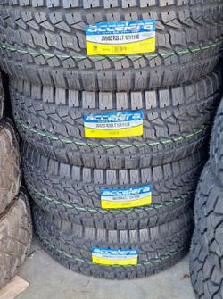 305/55R20 Accelera A/T Set Of 4 New Tires
