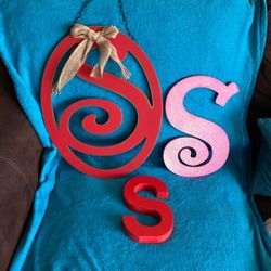3 Letter S , Wooden 