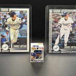 Three Unique Shohei Ohtani Collectibles