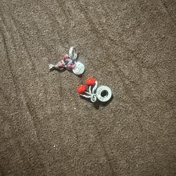 Cherrys And Lobster Pandora Charm 
