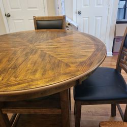 Counter Height Round Dinning Table Set
