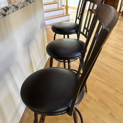 Swivel Adjustable Height Bar Stool