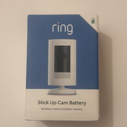 Ring stick up cam