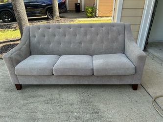 Sofa couch w/ matching chair & ottoman