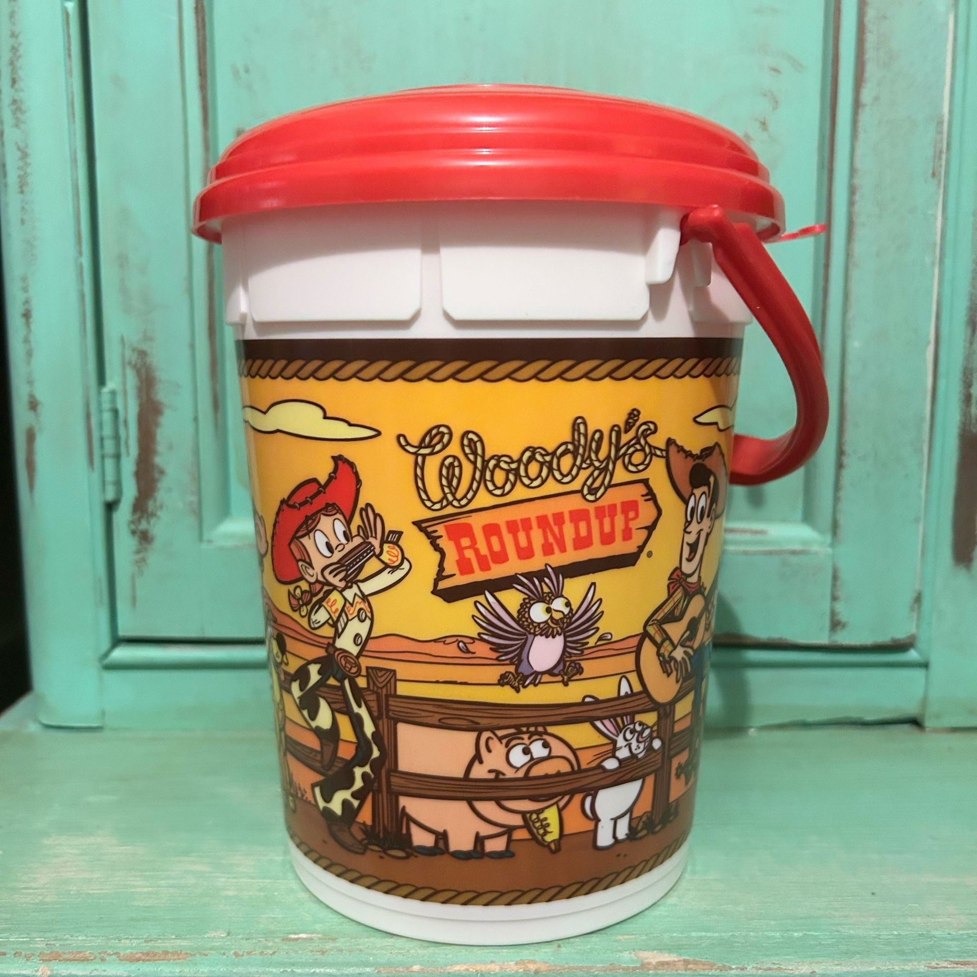 Disney’s Hollywood Studios Toy Story Land Woody’s Roundup Popcorn Bucket